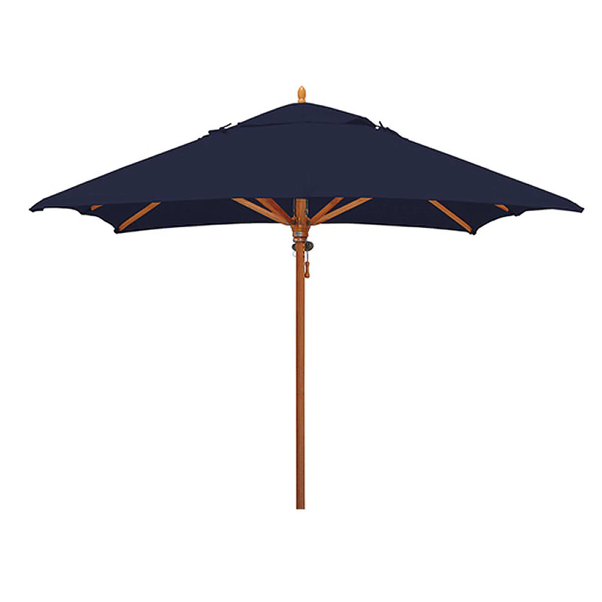 Classic Wood Framed 2.8m Square Parasols - Image 12