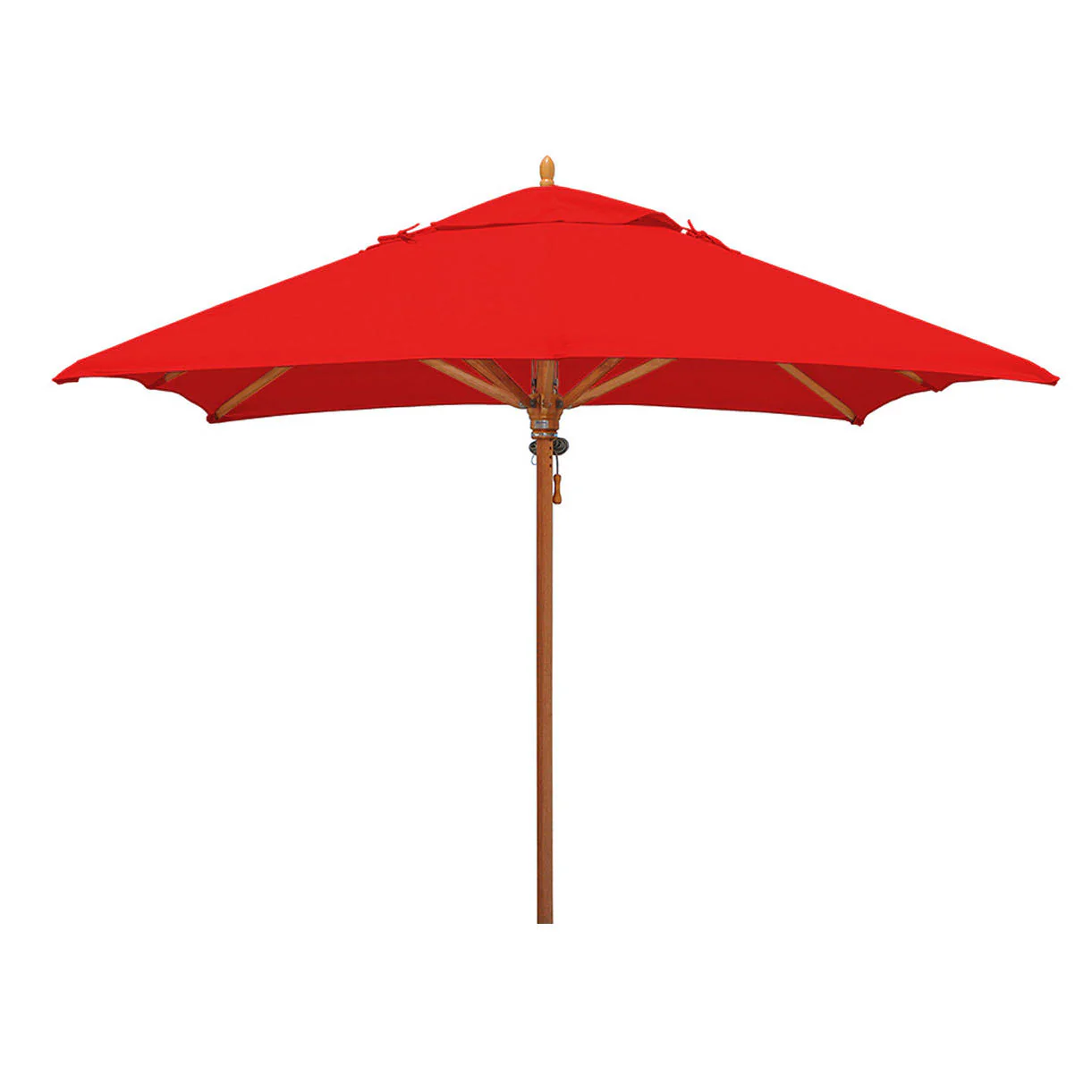 Classic Wood Framed 2.8m Square Parasols - Image 14