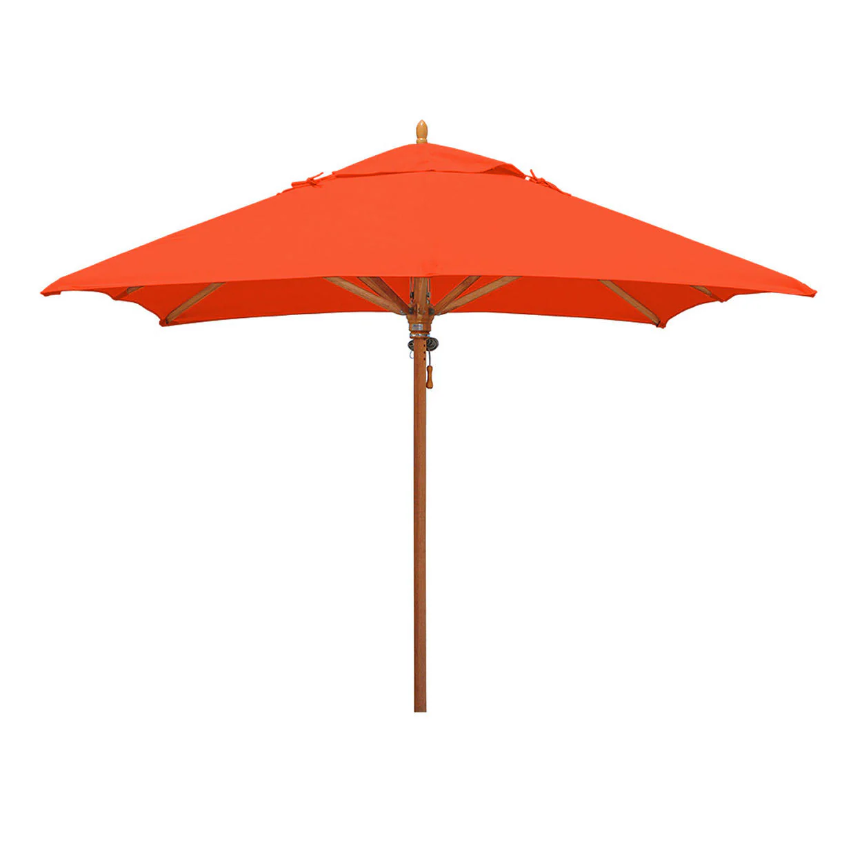 Classic Wood Framed 2.8m Square Parasols - Image 15