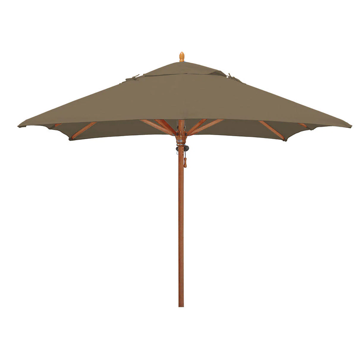 Classic Wood Framed 2.8m Square Parasols - Image 19