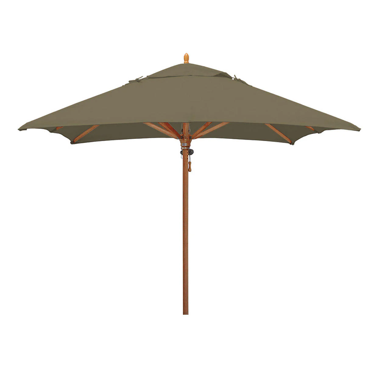 Classic Wood Framed 2.8m Square Parasols - Image 21