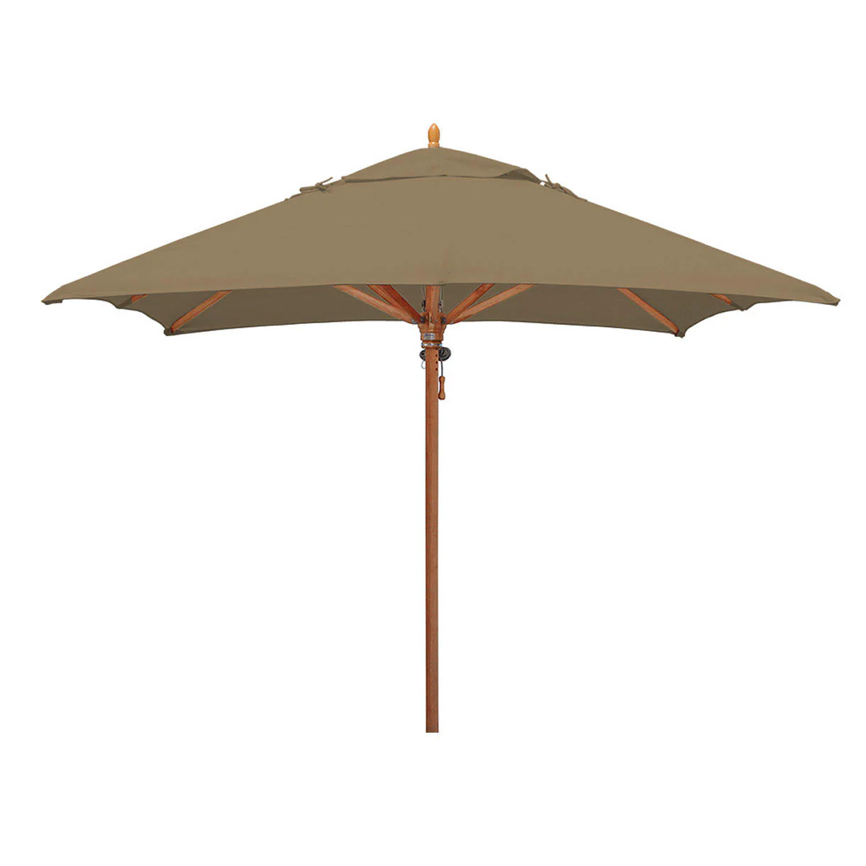 Classic Wood Framed 2.8m Square Parasols - Image 22
