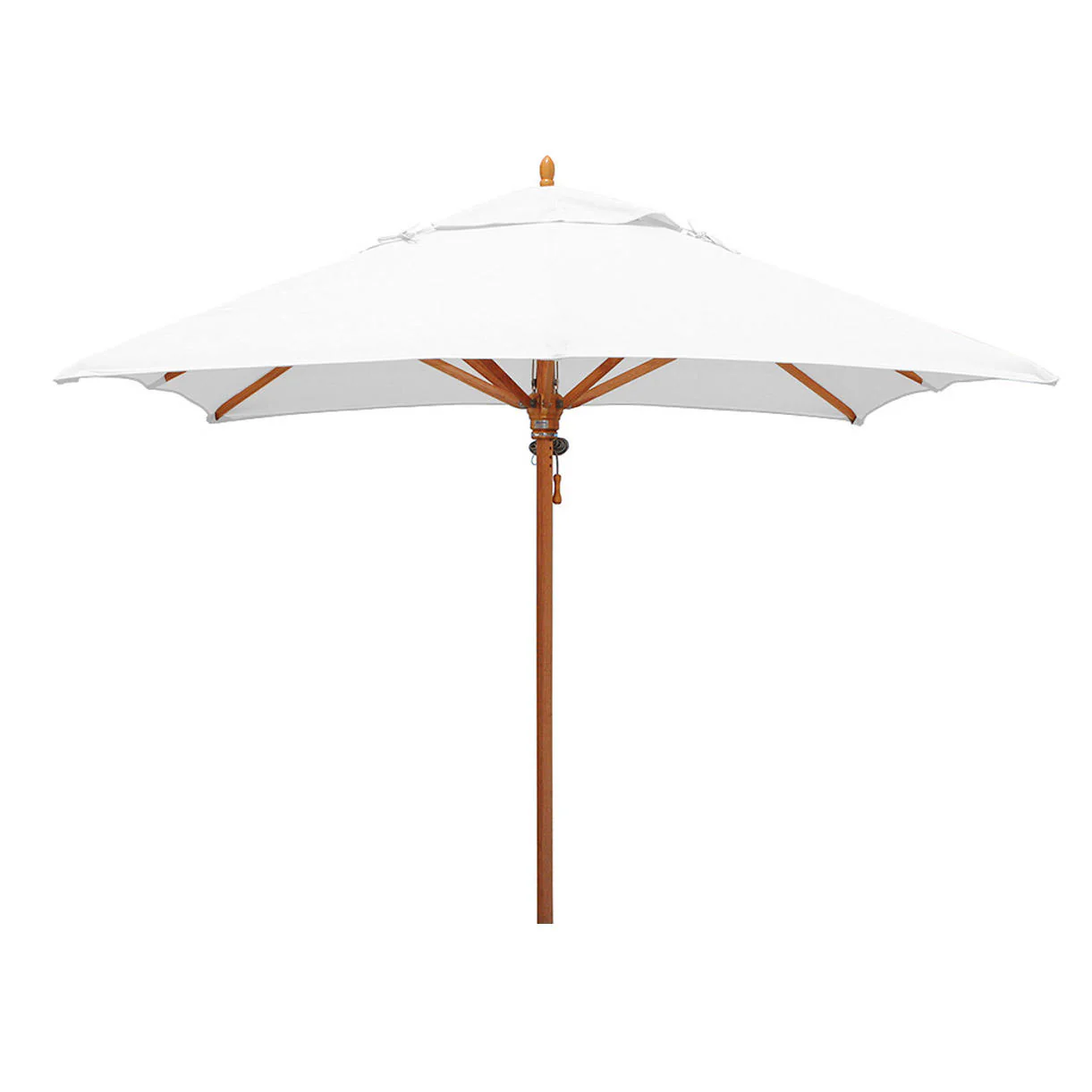 Classic Wood Framed 2.8m Square Parasols - Image 24