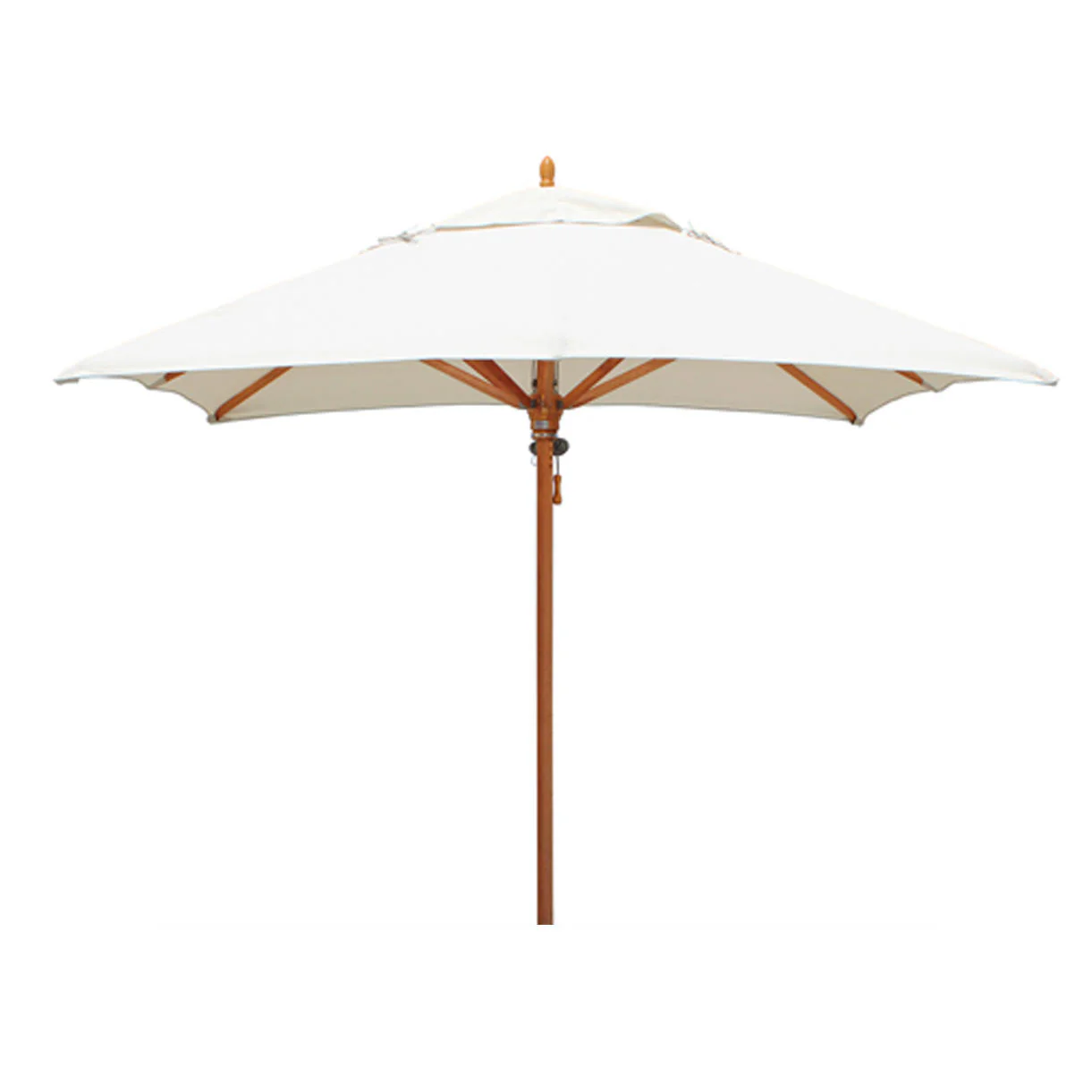 Classic Wood Framed 2.8m Square Parasols - Image 4