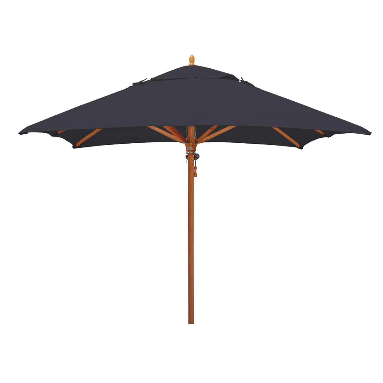 Classic Wood Framed 2.8m Square Parasols - Image 6