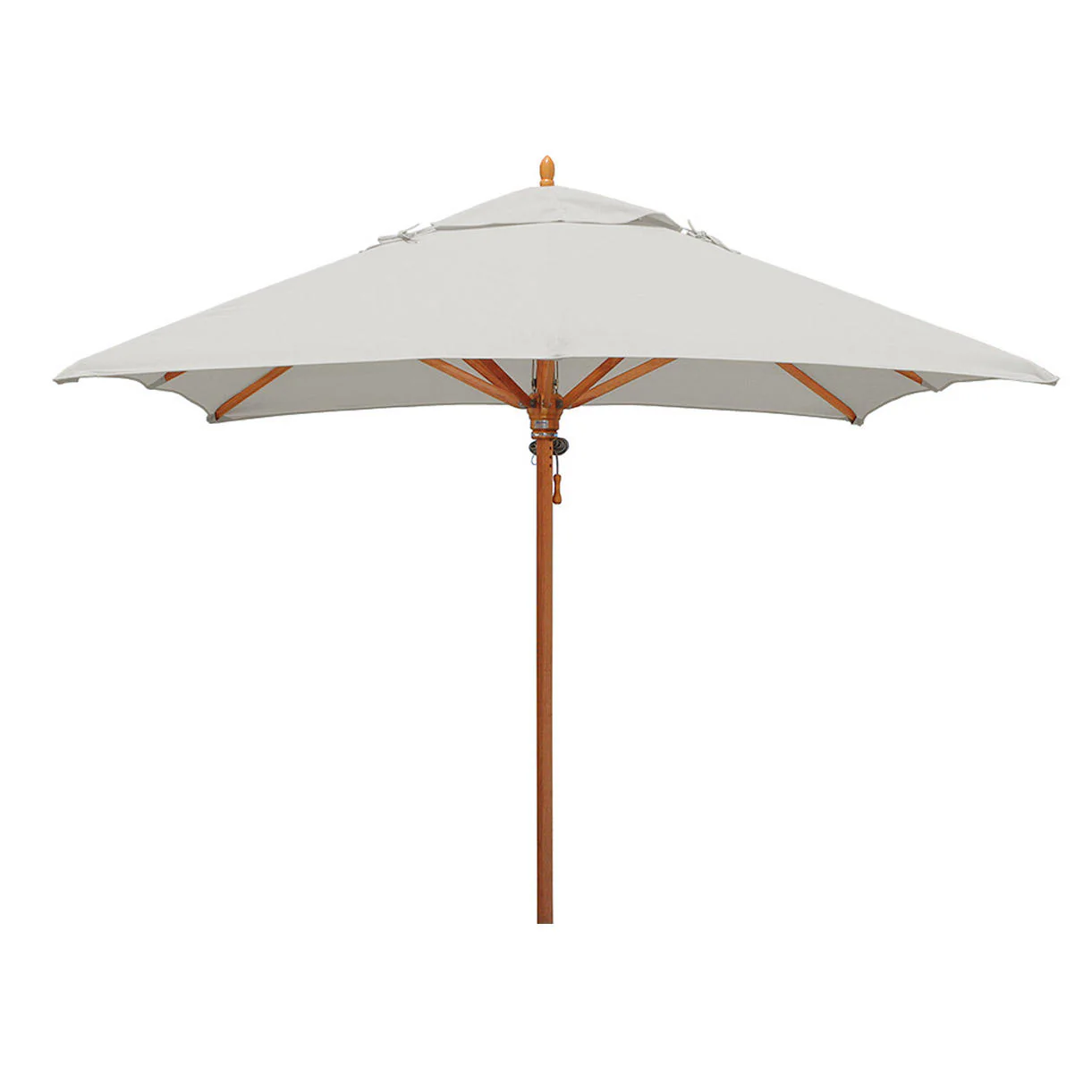 Classic Wood Framed 2.8m Square Parasols - Image 7
