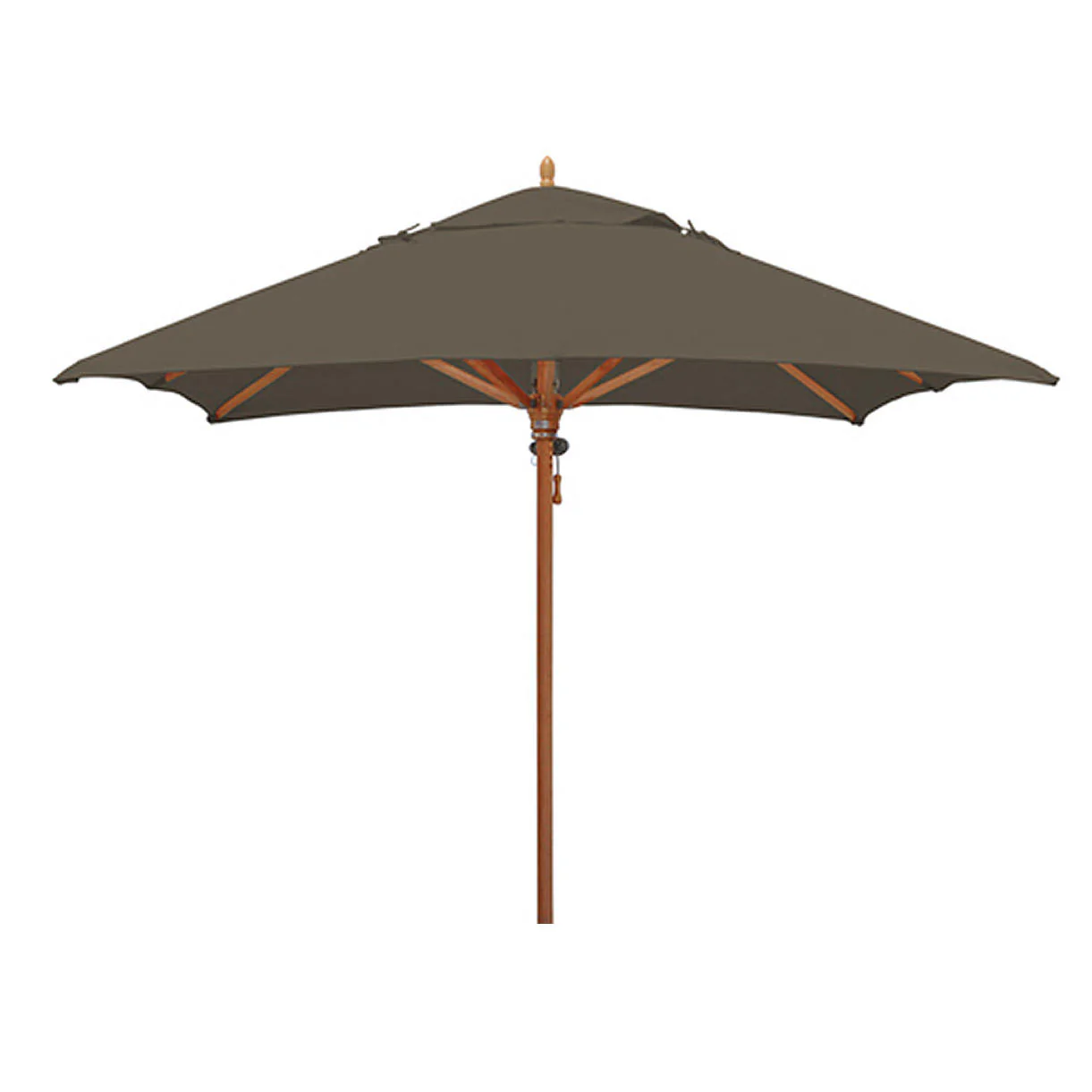 Classic Wood Framed 2.8m Square Parasols - Image 8
