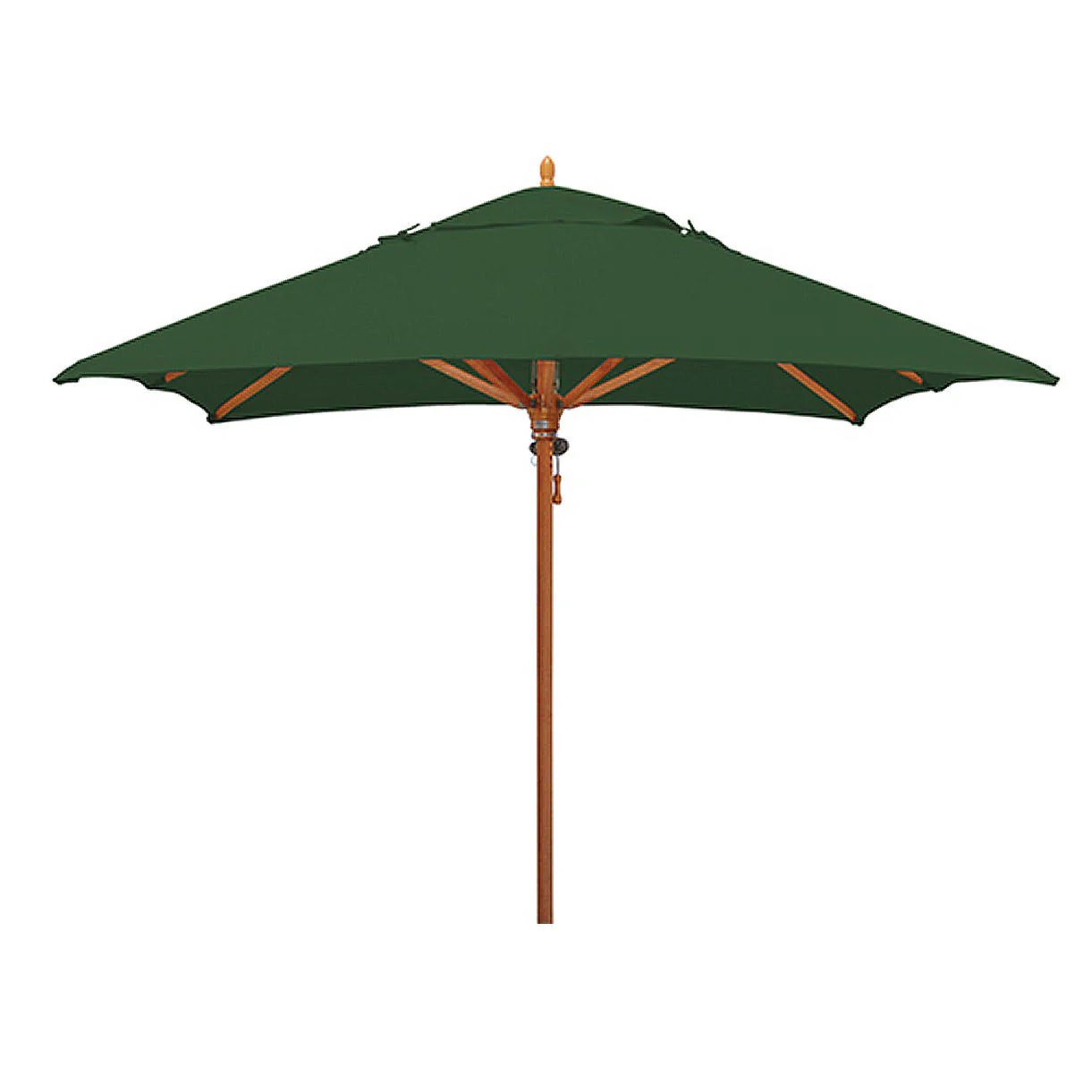 Classic Wood Framed 3.2m Round Parasols - Image 12