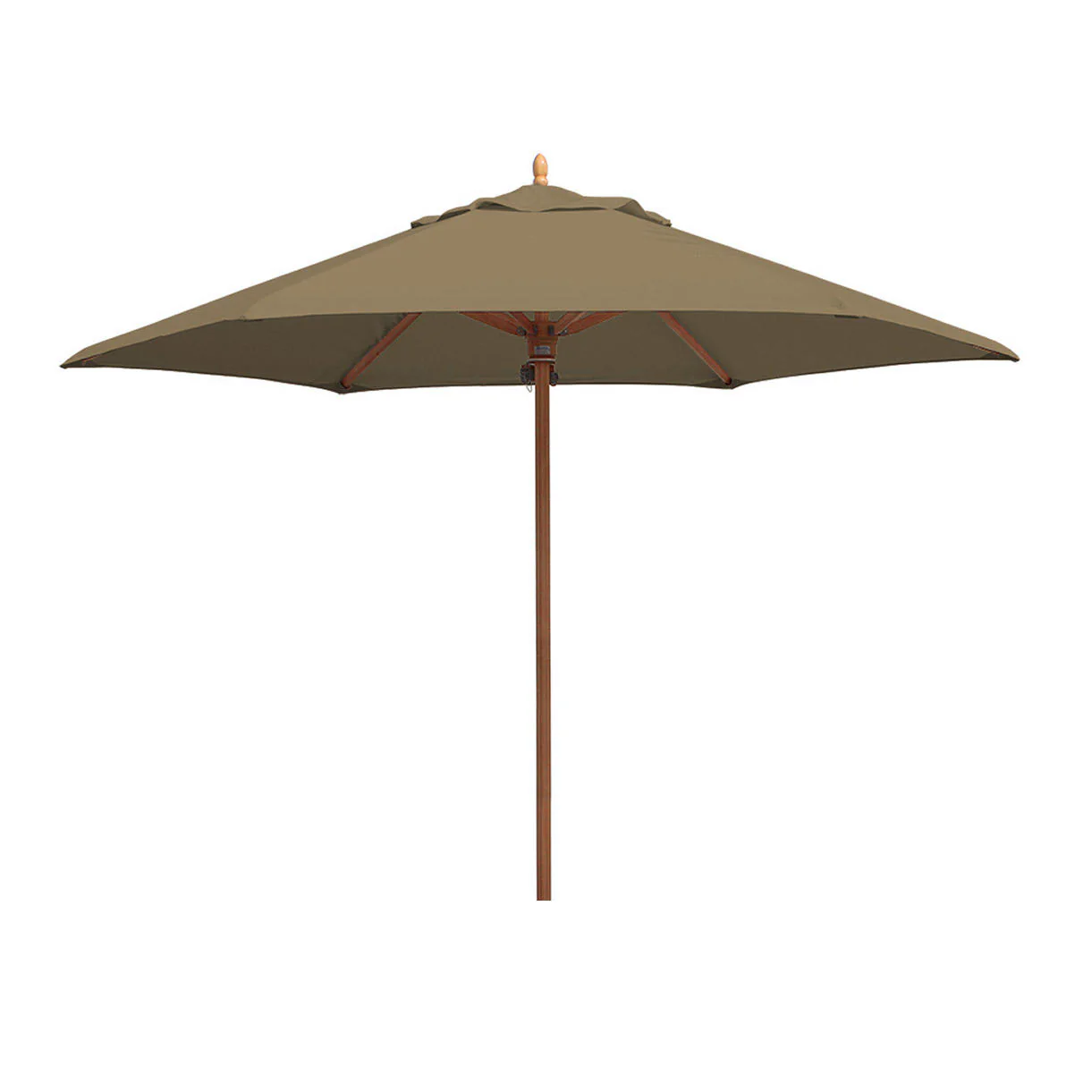 Classic Wood Framed 3.2m Round Parasols - Image 25