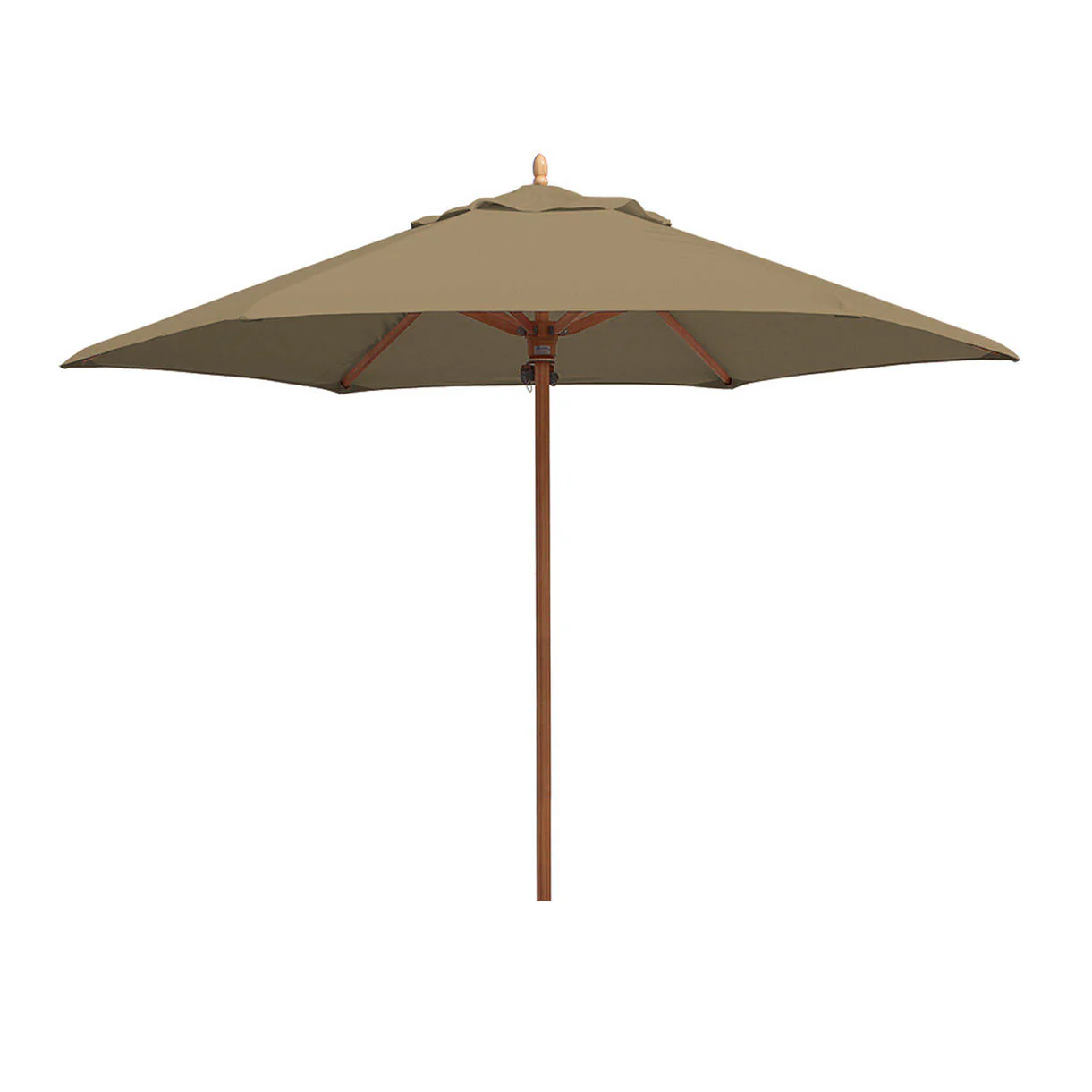 Classic Wood Framed 3.2m Round Parasols - Image 26