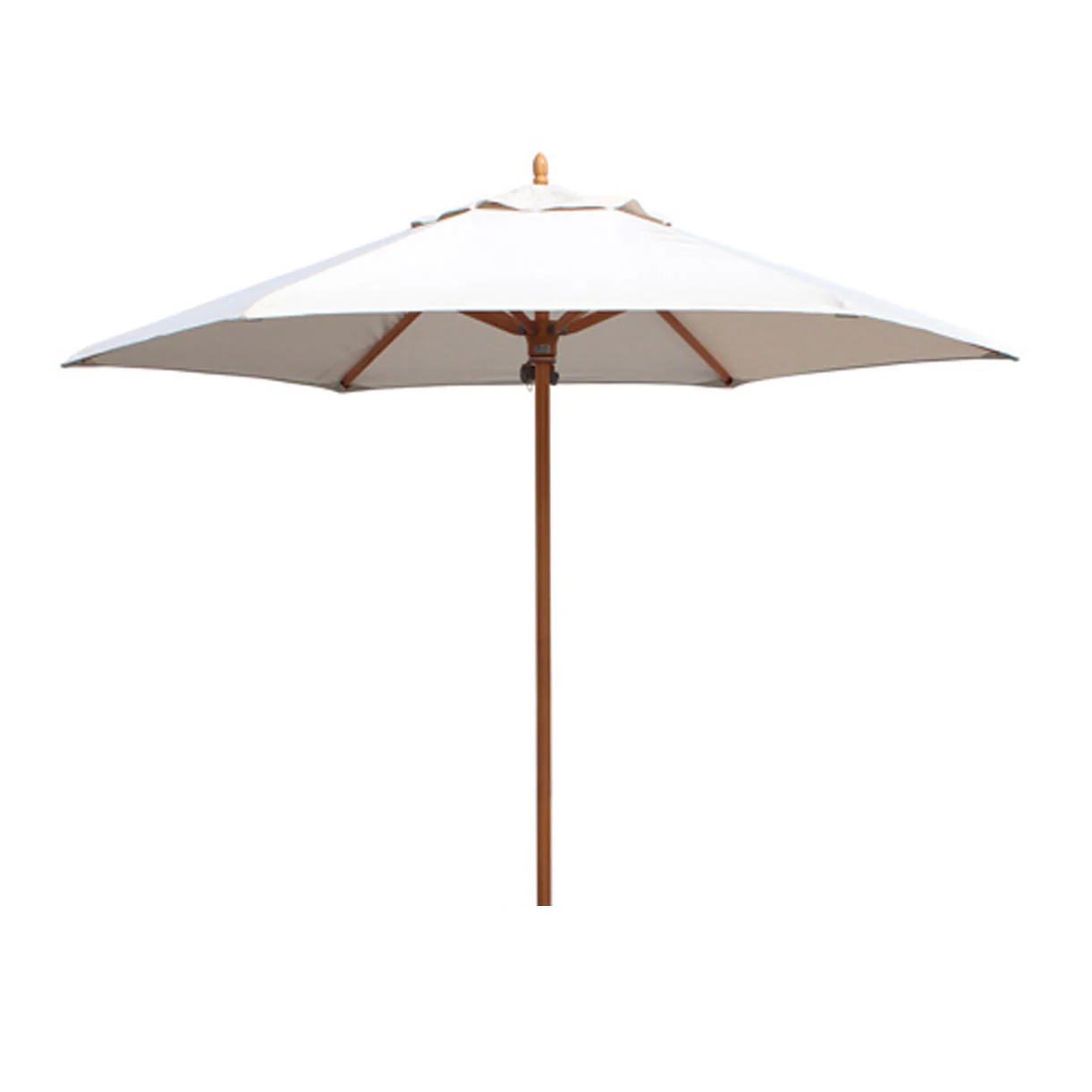 Classic Wood Framed 3.2m Round Parasols - Image 7