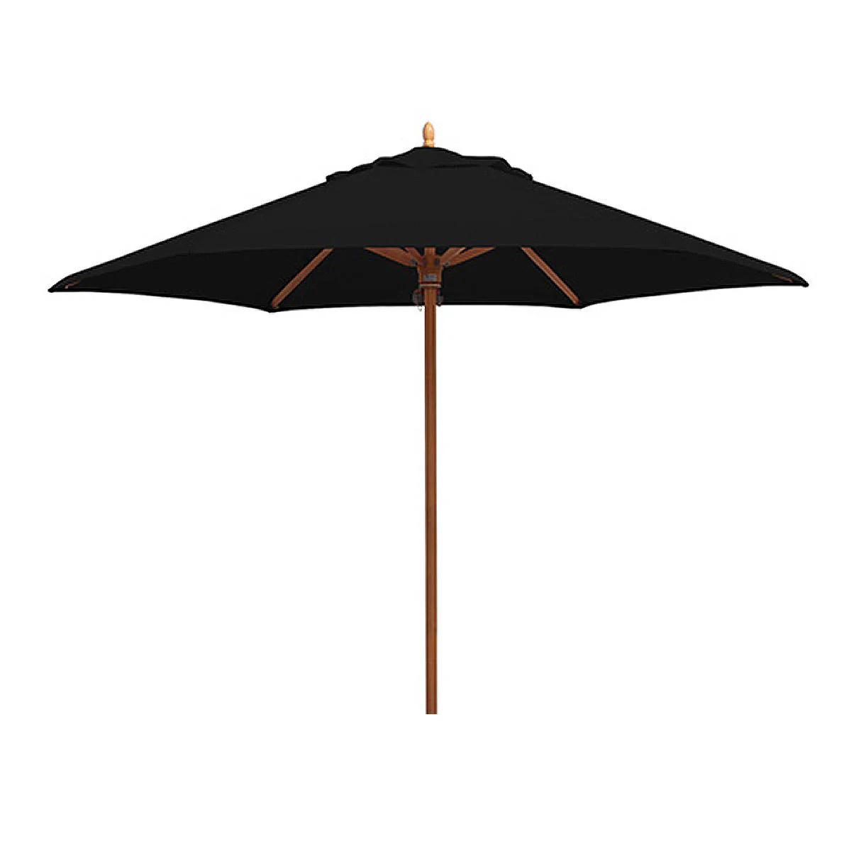 Classic Wood Framed 3.2m Round Parasols - Image 8