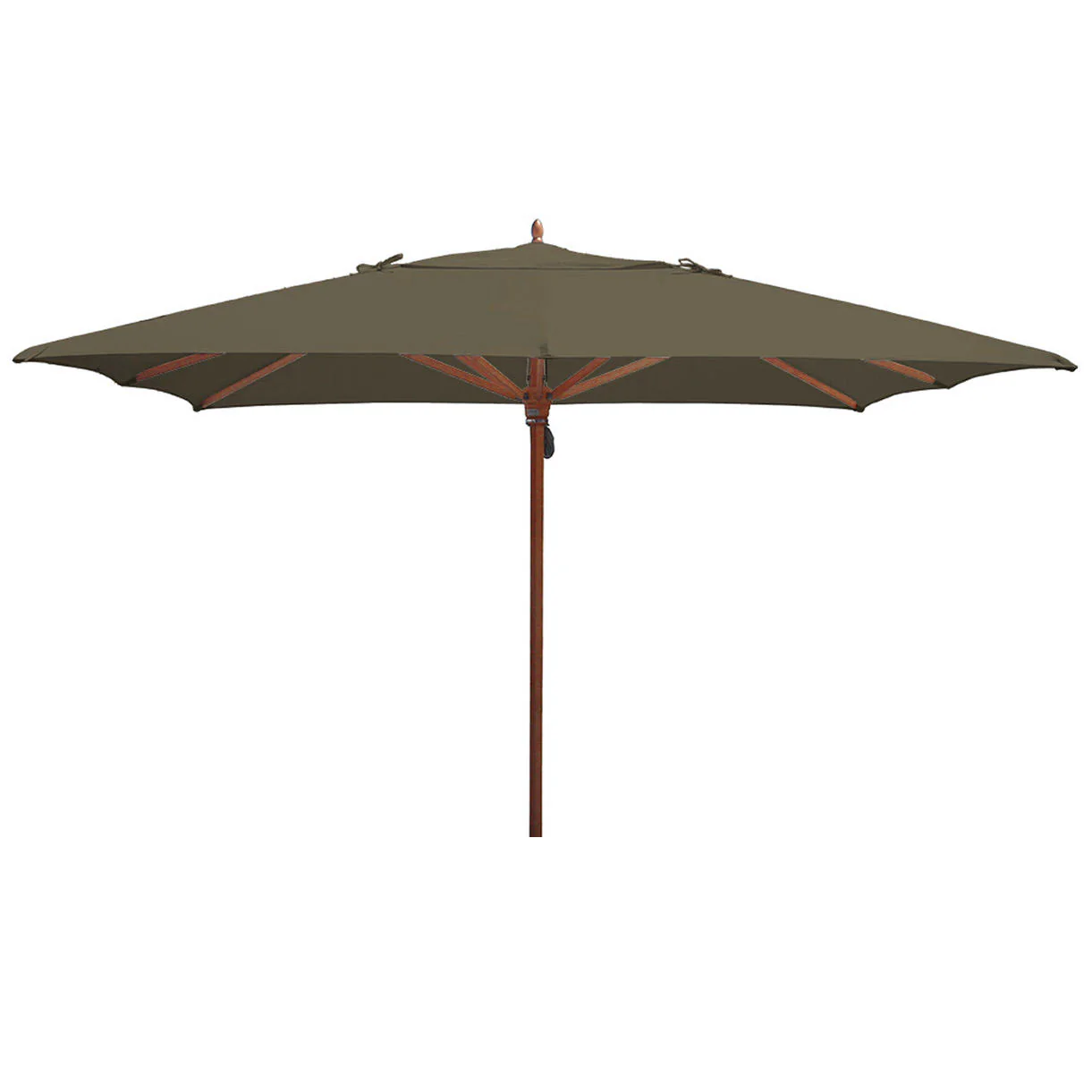 Classic Wood Framed 3.6m Square Parasols - Image 22