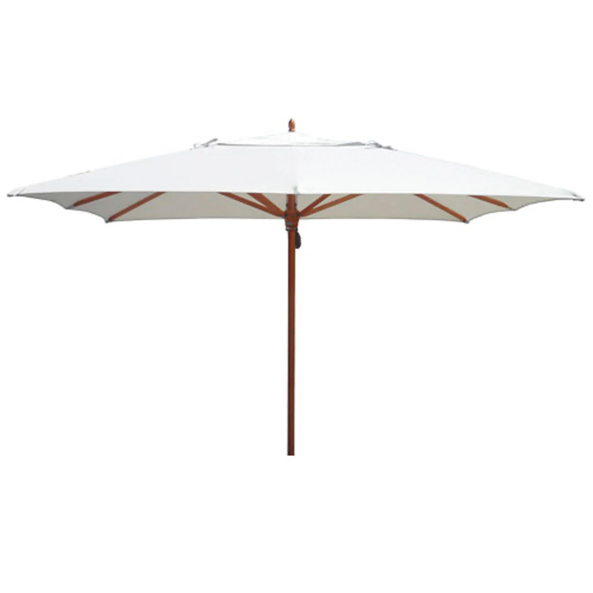Classic Wood Framed 3.6m Square Parasols - Image 6