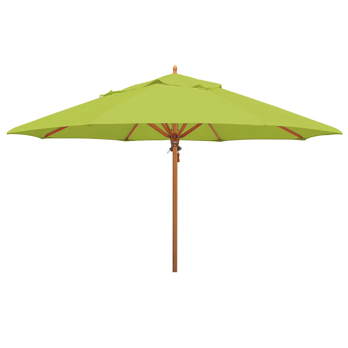 Classic Wood Framed 4.0m Round Parasols - Image 12