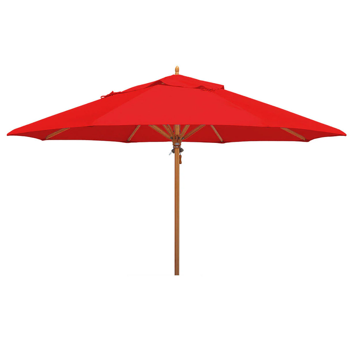 Classic Wood Framed 4.0m Round Parasols - Image 16