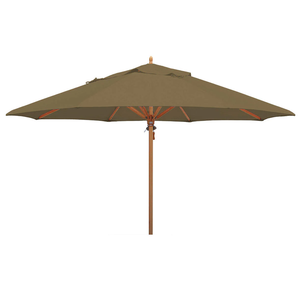 Classic Wood Framed 4.0m Round Parasols - Image 21