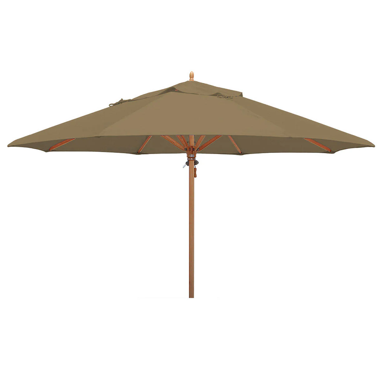 Classic Wood Framed 4.0m Round Parasols - Image 24