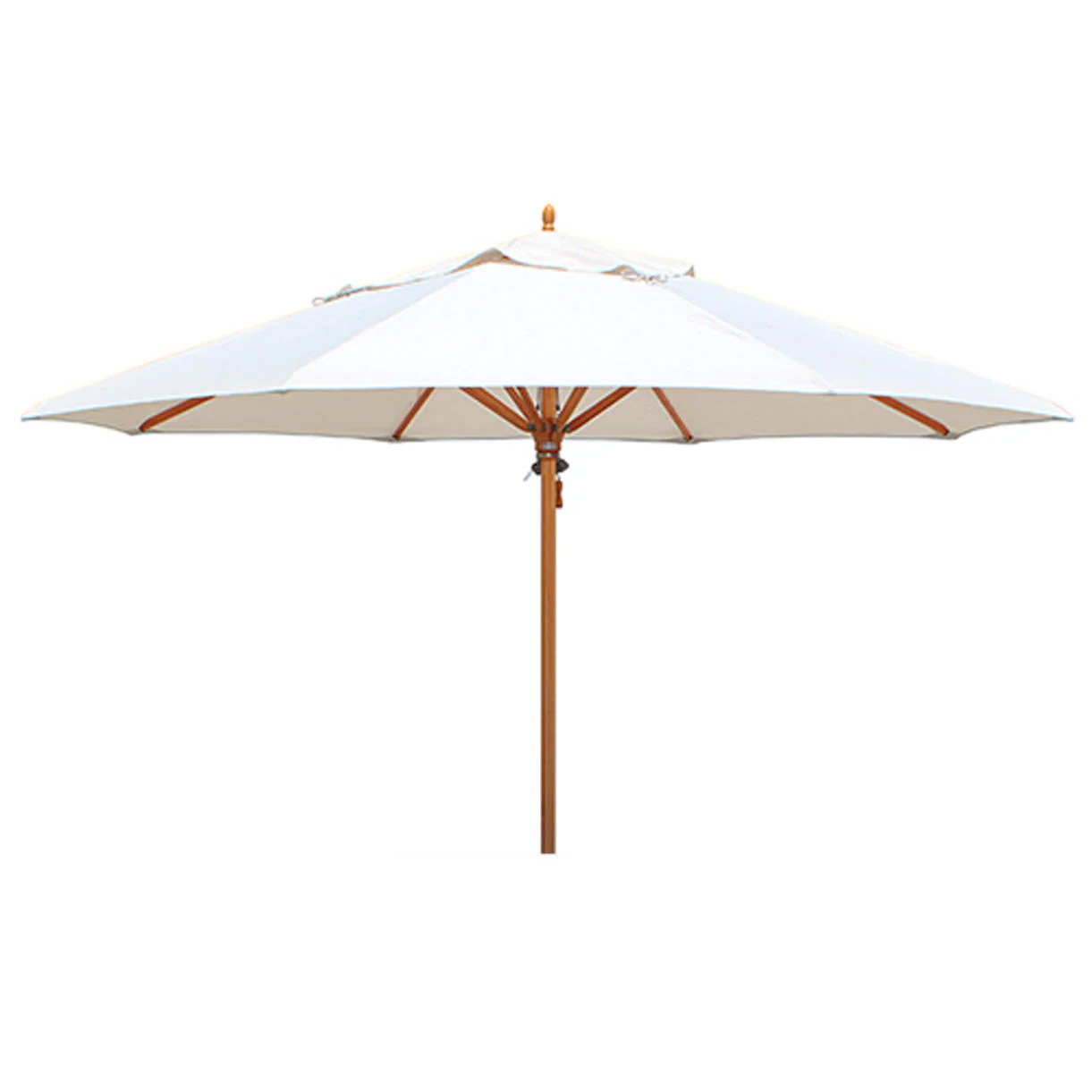 Classic Wood Framed 4.0m Round Parasols - Image 6