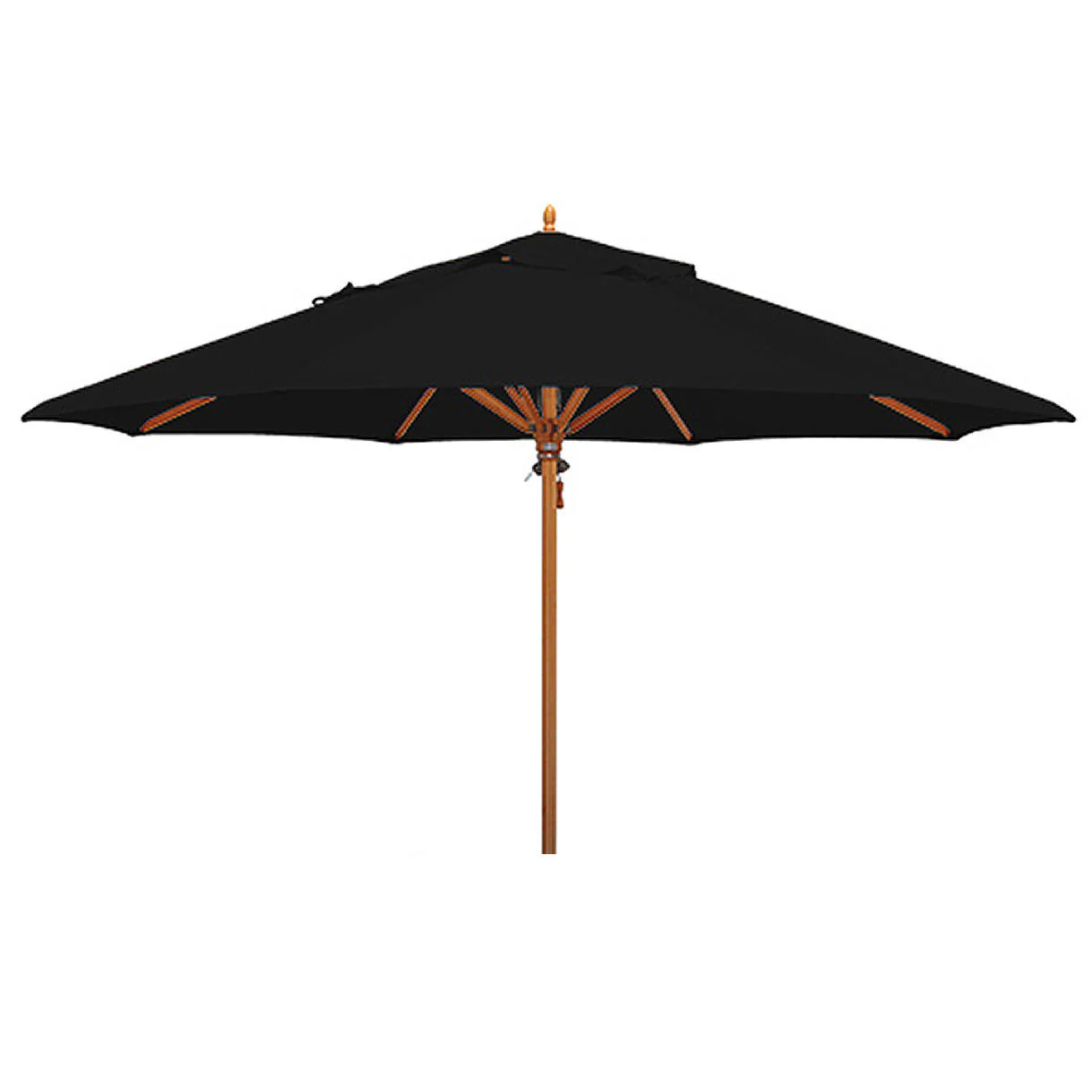 Classic Wood Framed 4.0m Round Parasols - Image 7