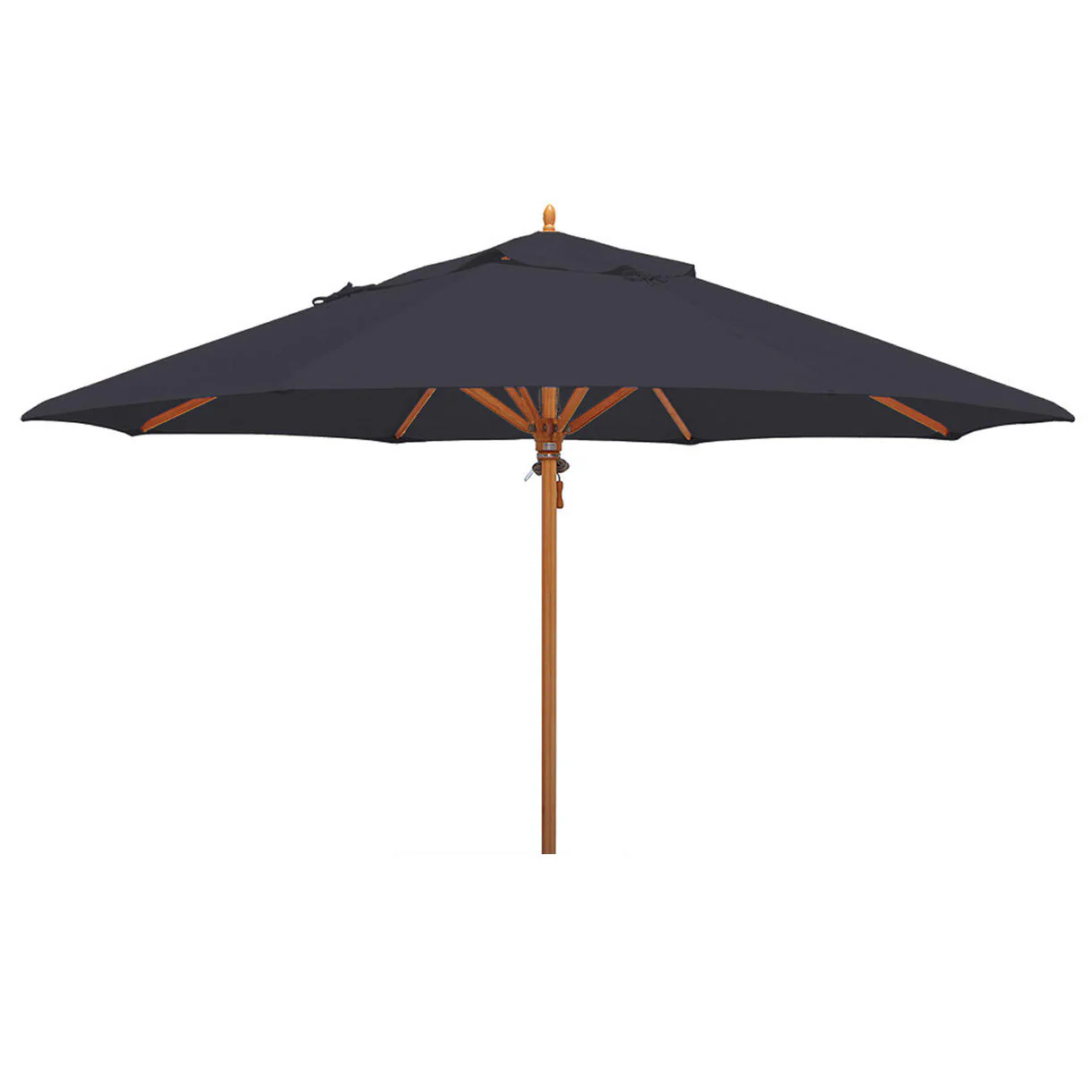 Classic Wood Framed 4.0m Round Parasols - Image 8