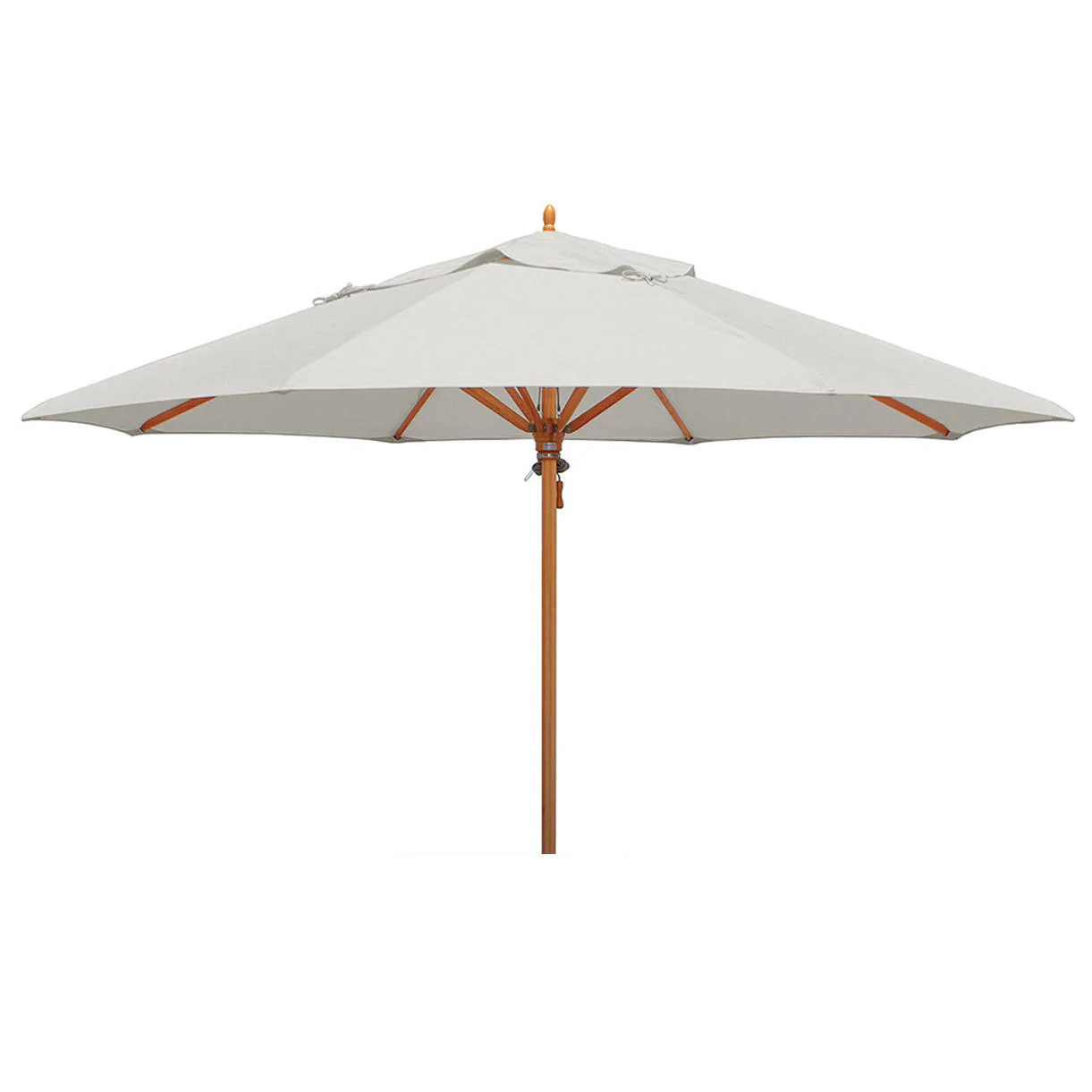 Classic Wood Framed 4.0m Round Parasols - Image 9