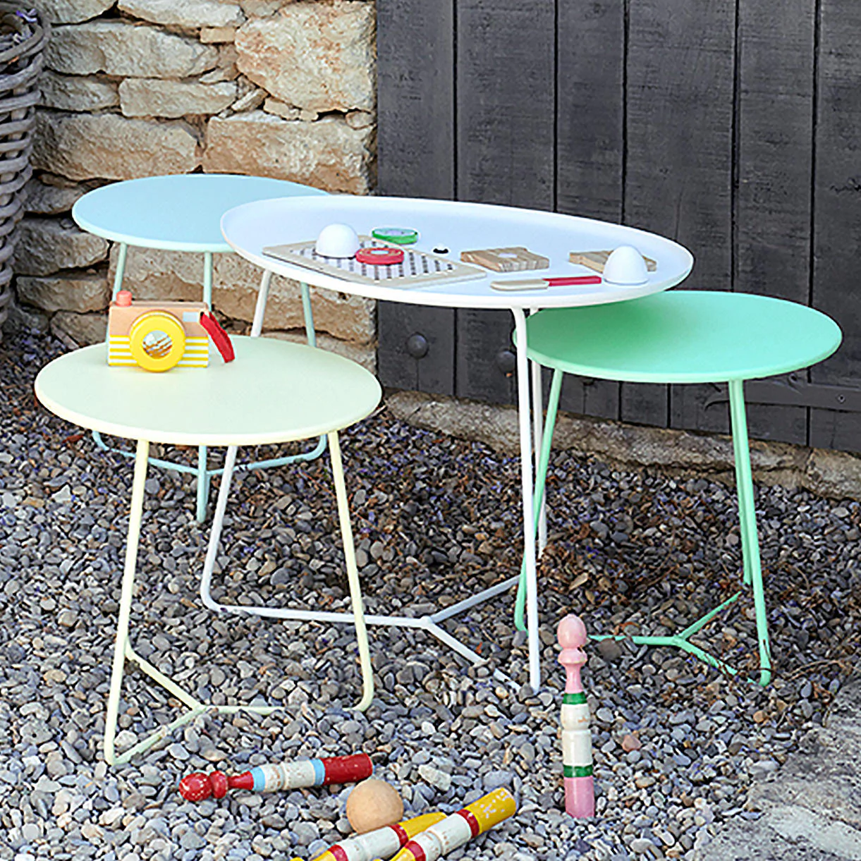 Cocotte Low Table with Tray - Image 5