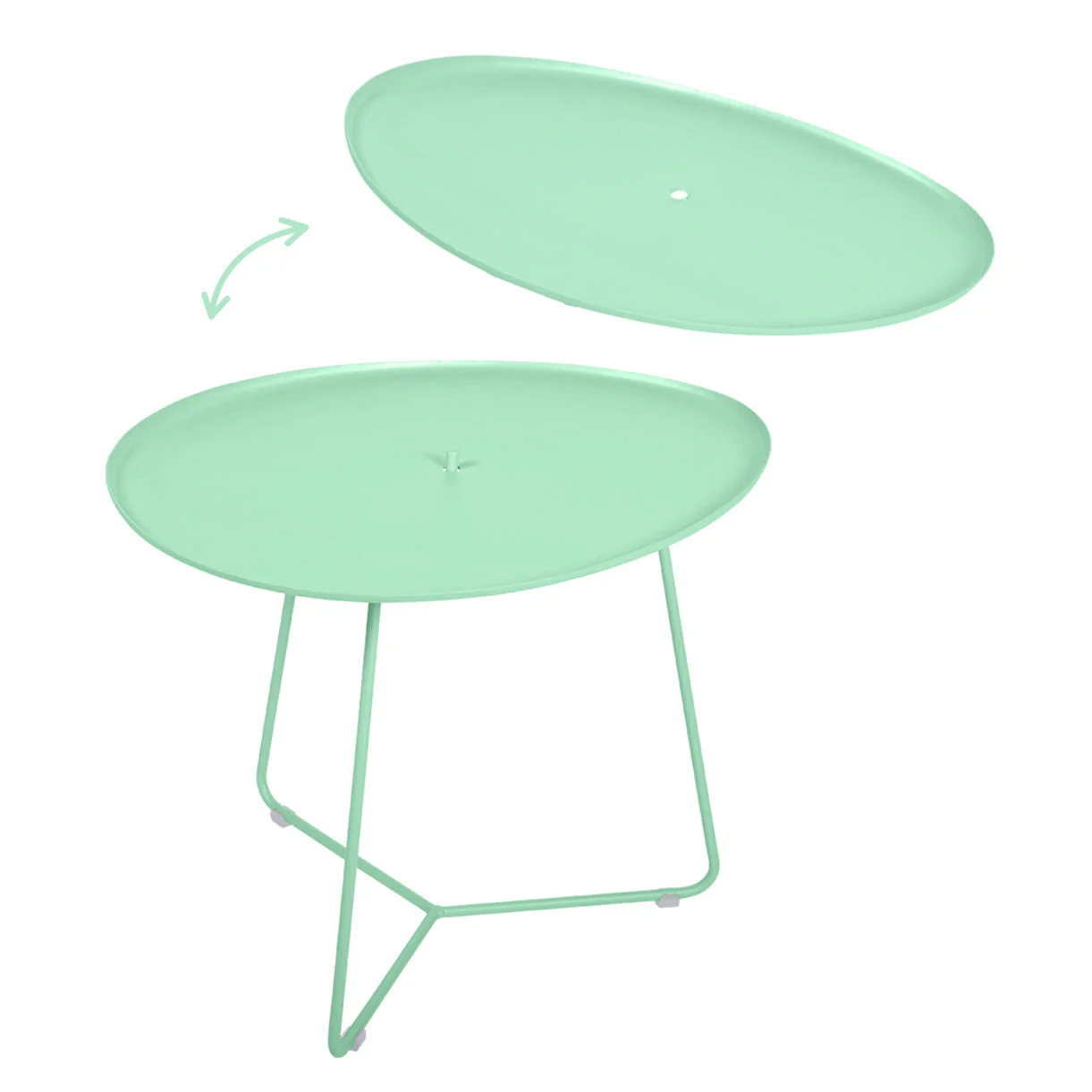 Cocotte Low Table with Tray - Image 9