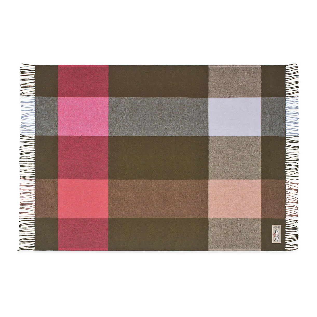 Colour Blend Wool Throw - Image 7