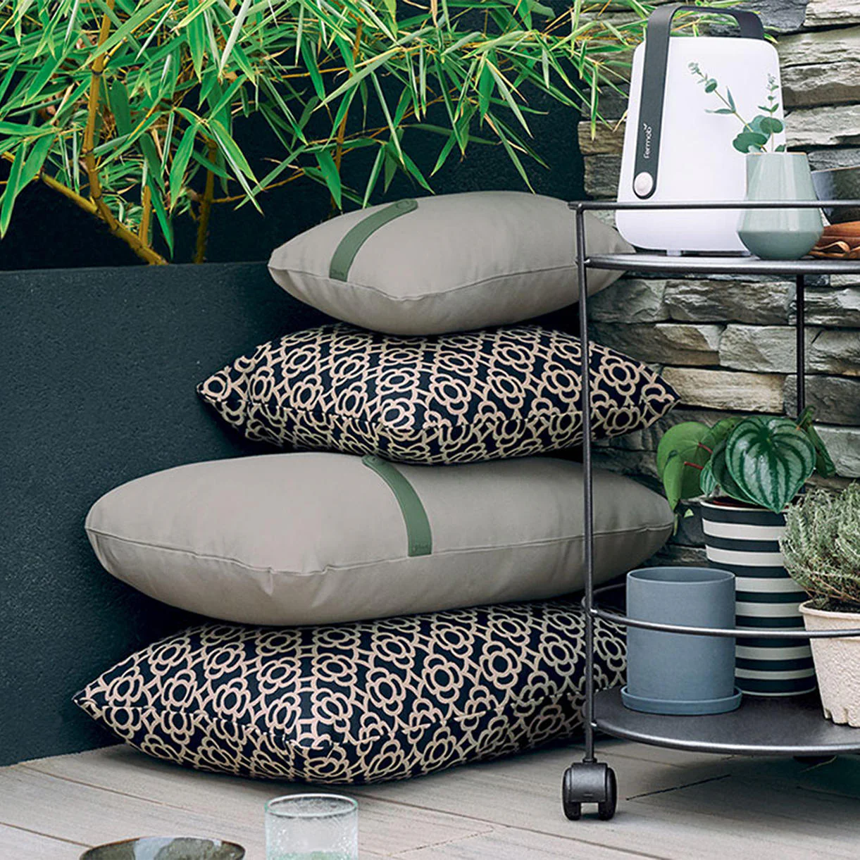 Colour Mix Decorative Outdoor Scatter Cushion - Image 8