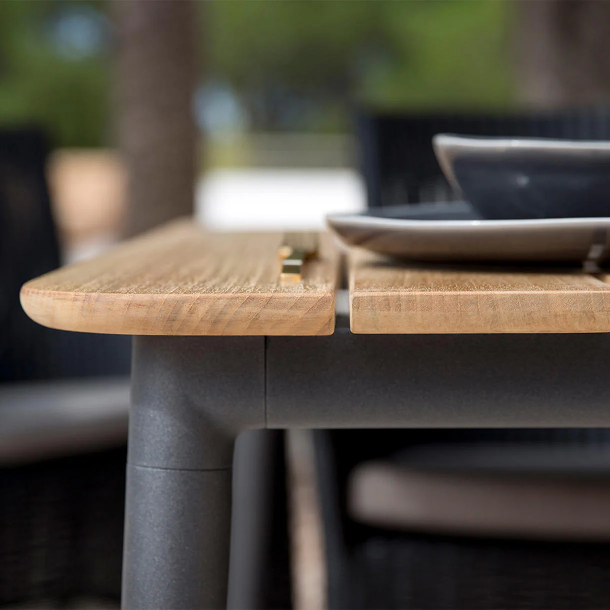 Core 90cm Wide Outdoor Dining Table - Image 5