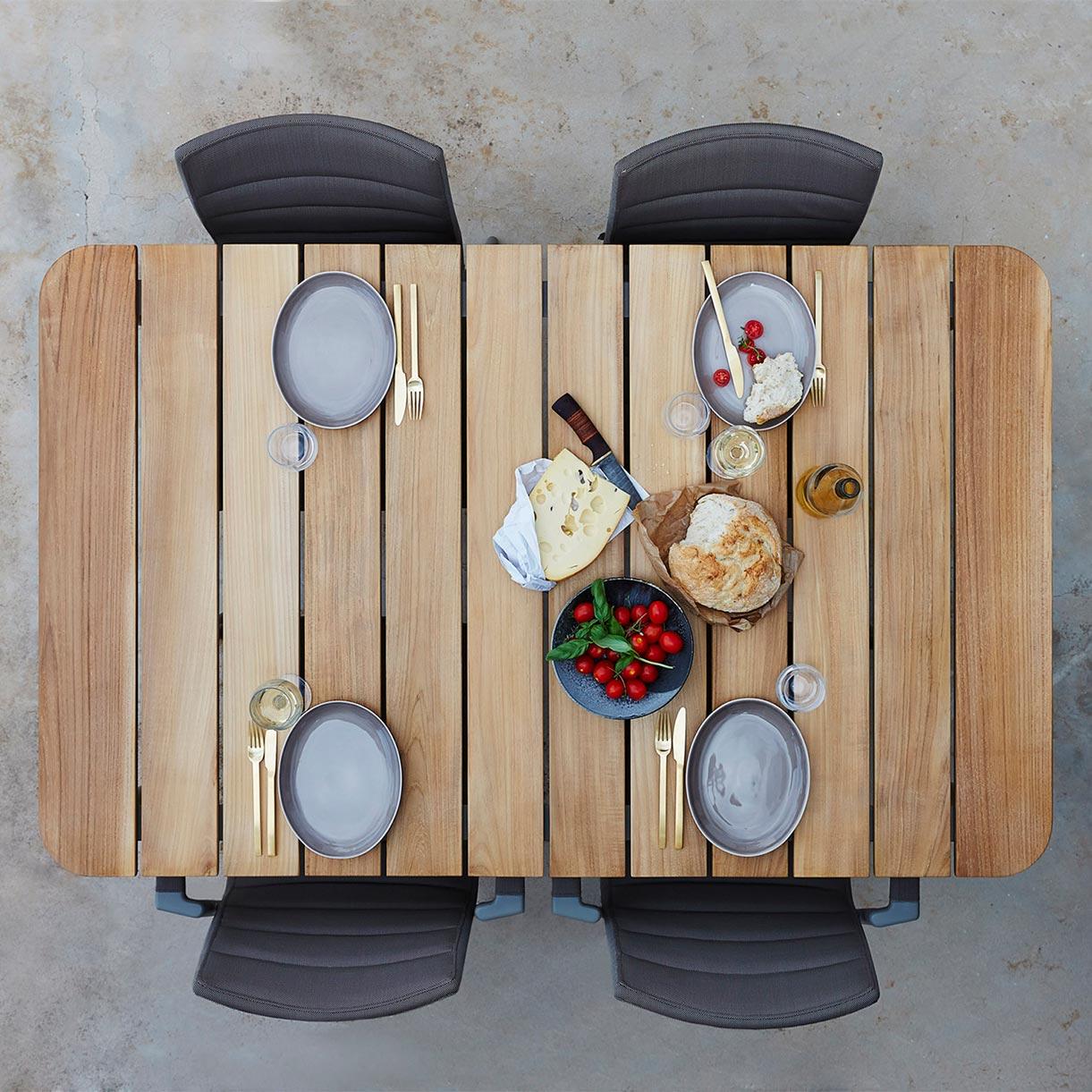 Core 100cm Wide Outdoor Dining Table - Image 5