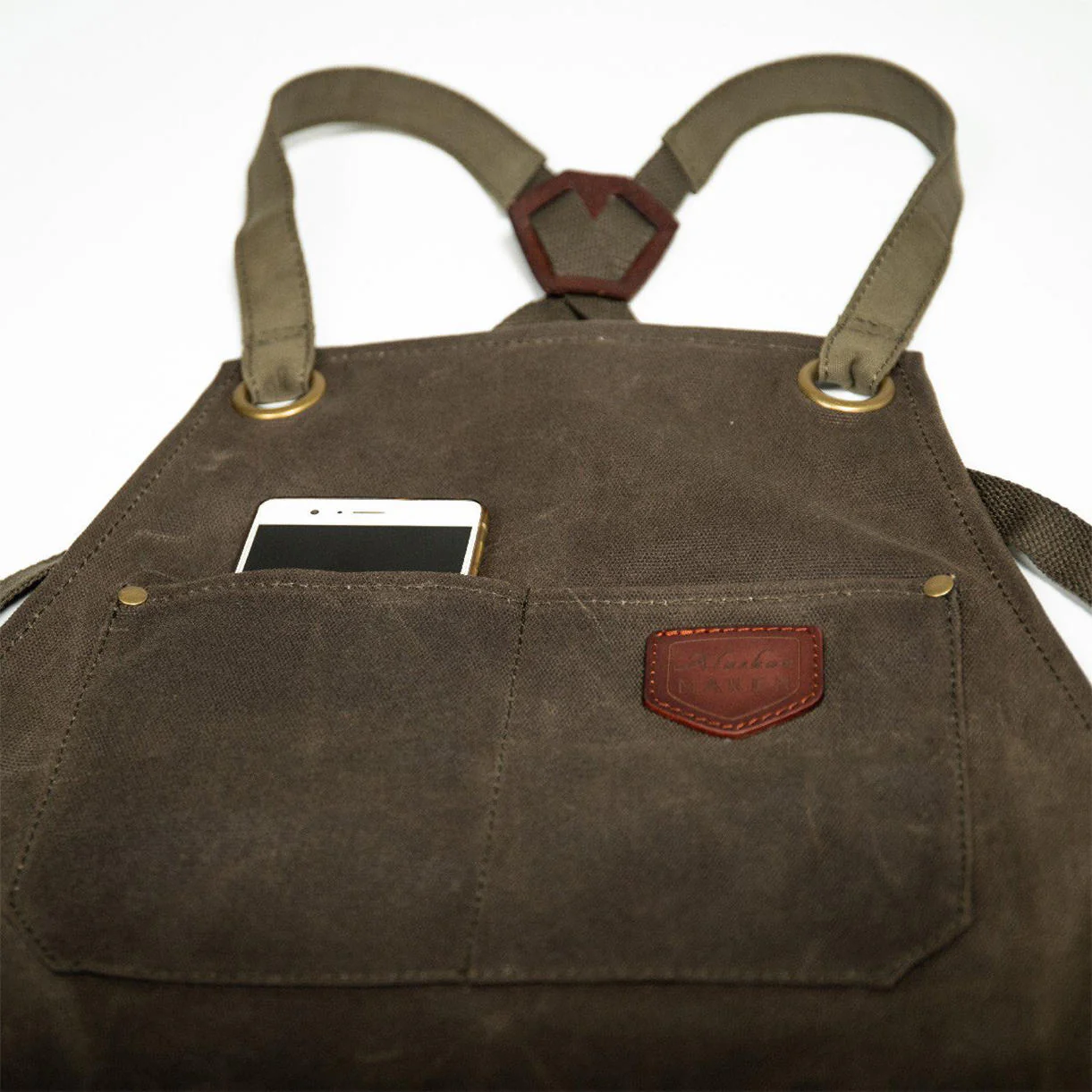 Cotton Canvas Work Apron - Image 3