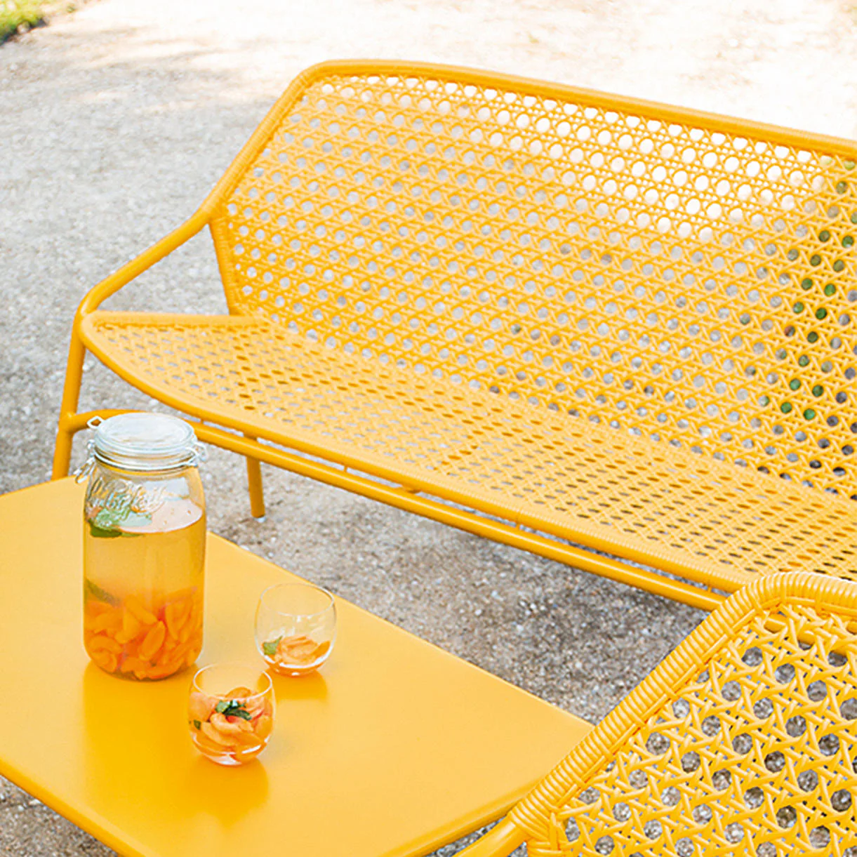 Croisette 3 Seater Bench - Image 2