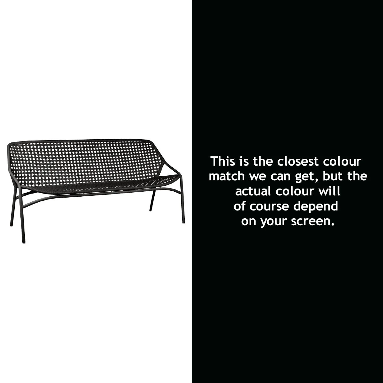 Croisette 3 Seater Bench - Image 5