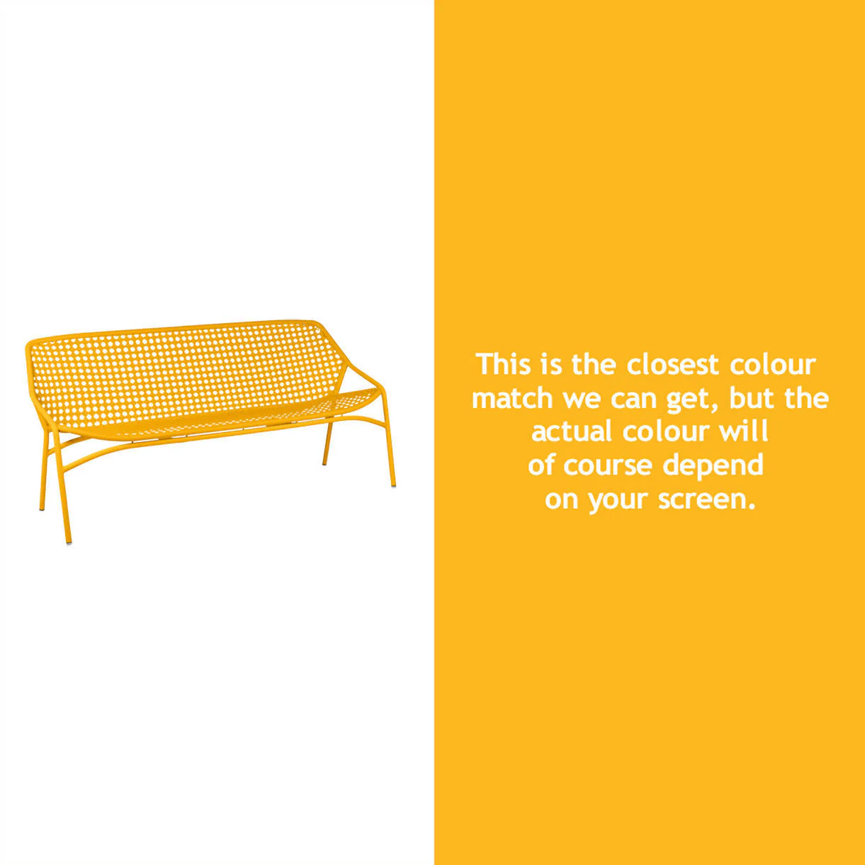 Croisette 3 Seater Bench - Image 8