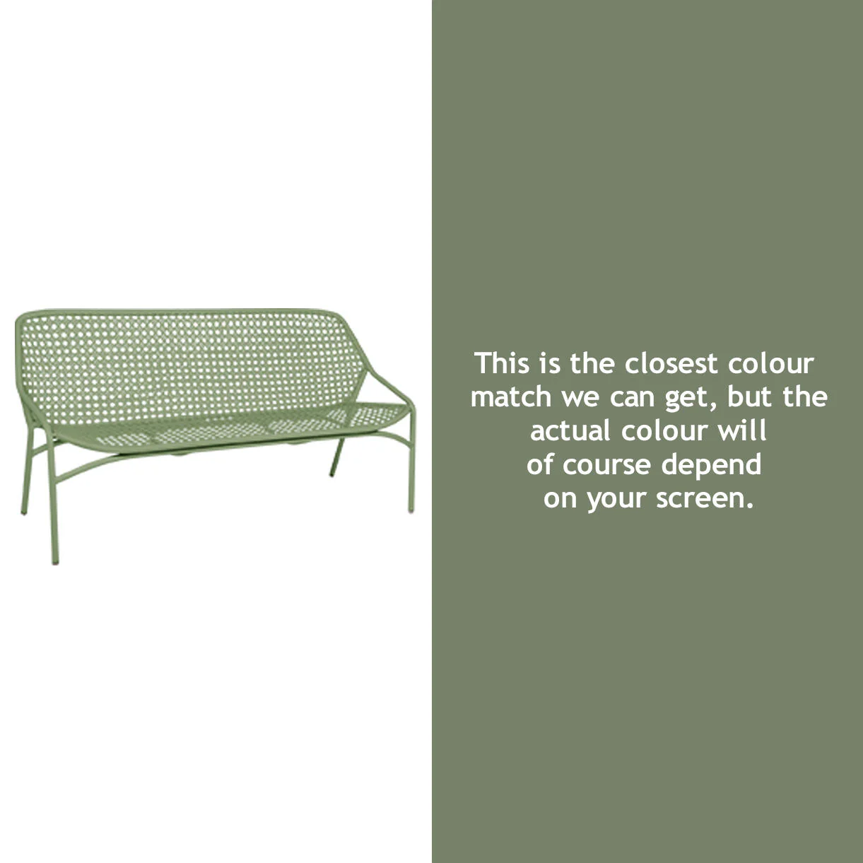 Croisette 3 Seater Bench - Image 9