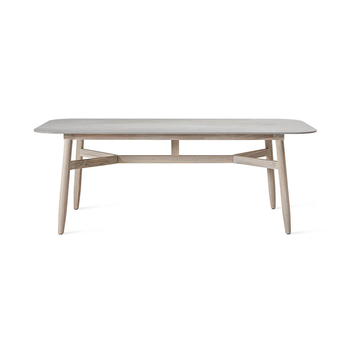 David Aged Teak Dining Table - Image 4