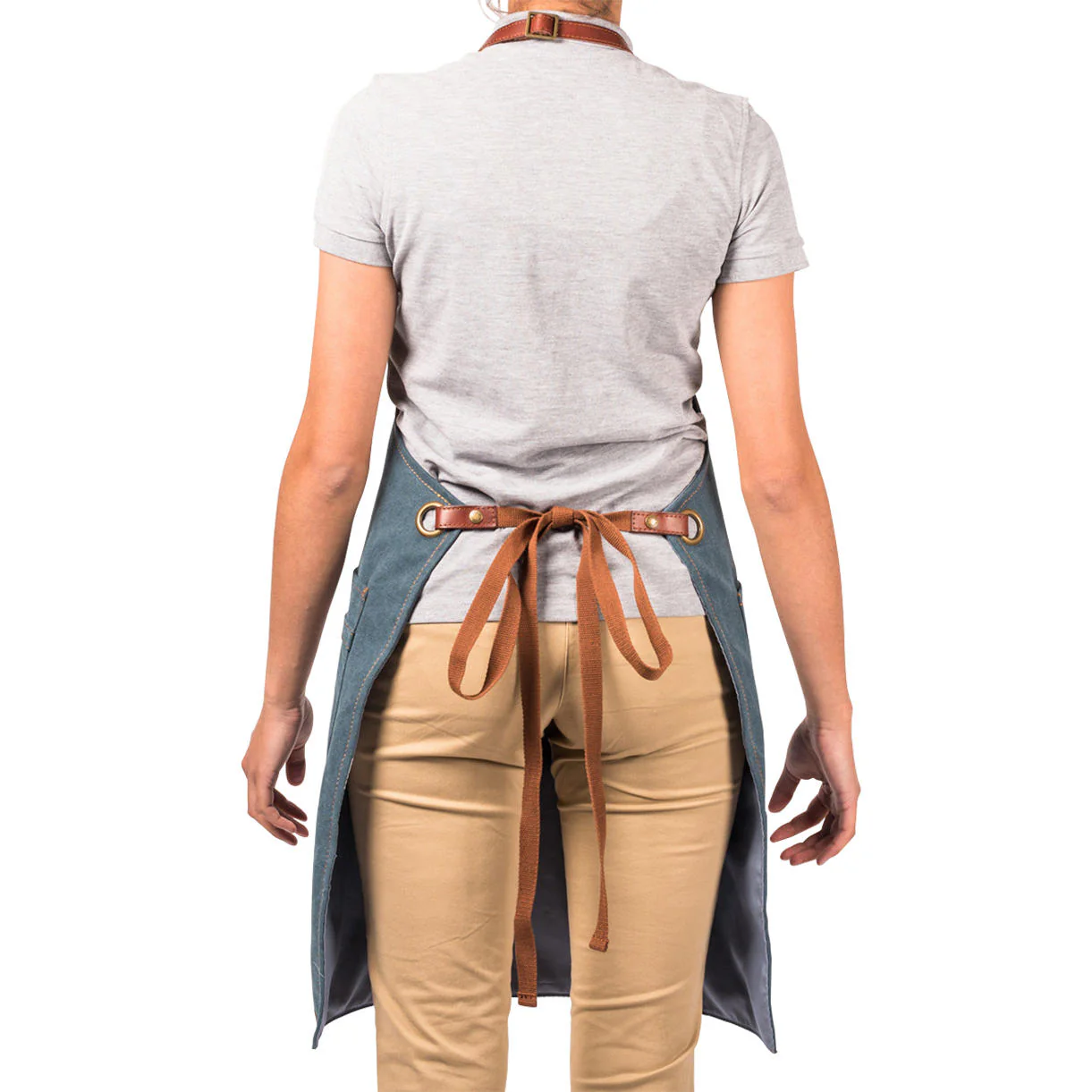 Denim Full Apron - Image 4