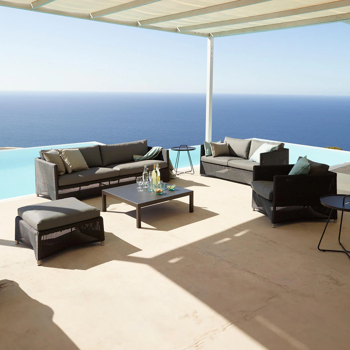 Diamond Weave Footstool - Image 2