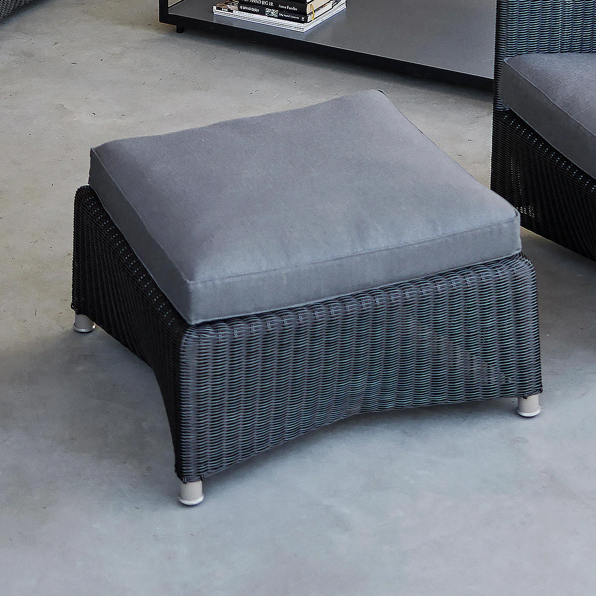 Diamond Weave Footstool - Image 4