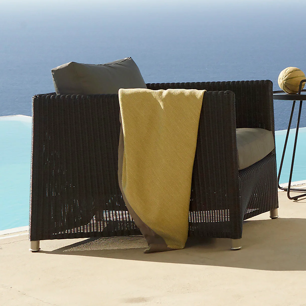 Diamond Weave Lounge Chair - Image 2