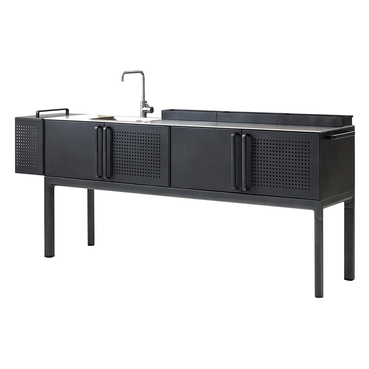 Drop Outdoor Kitchen Module with Tap and Sink - Image 7