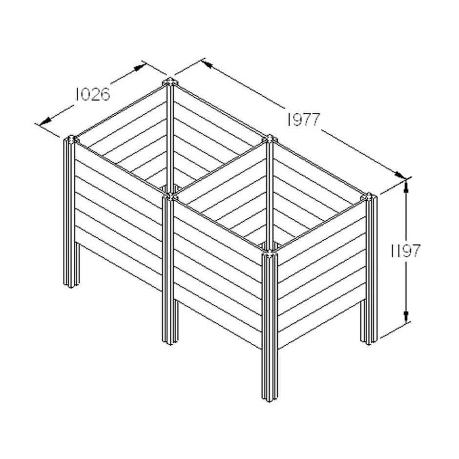 Extension Kit for Slot Down Compost Bin - Image 4