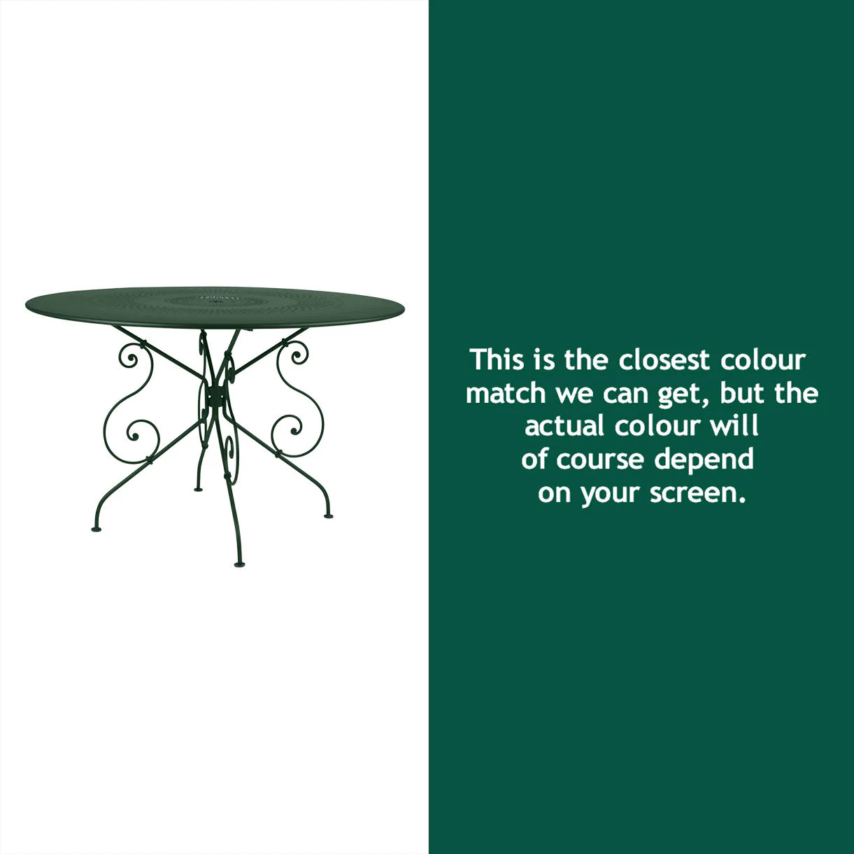 Fermob 1900 Table - 117cm - Image 10