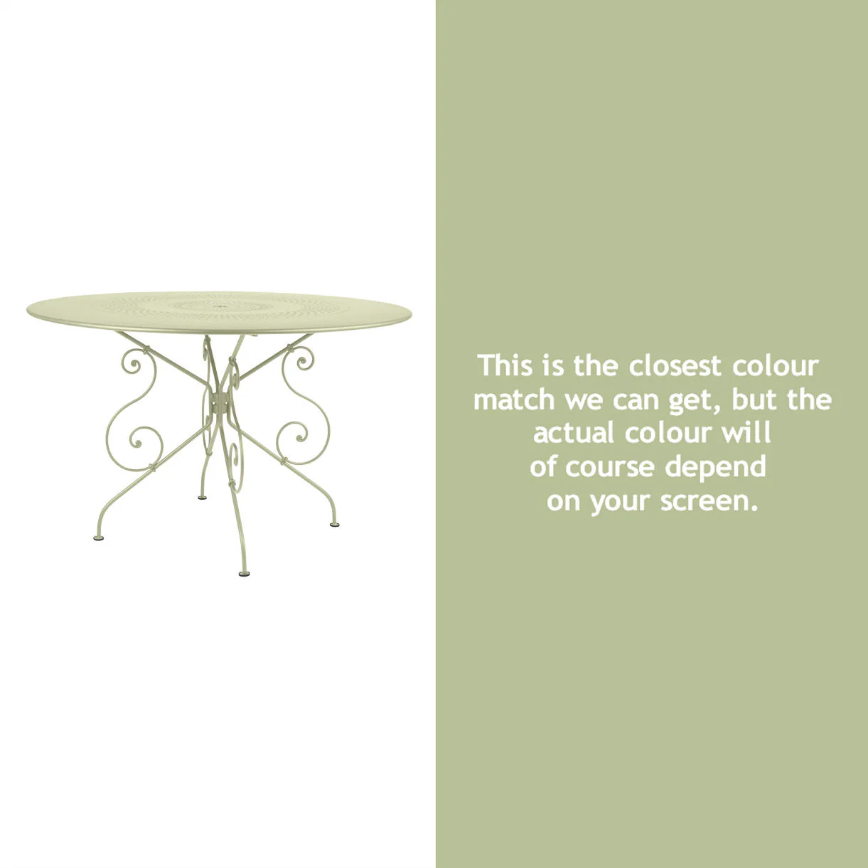 Fermob 1900 Table - 117cm - Image 12