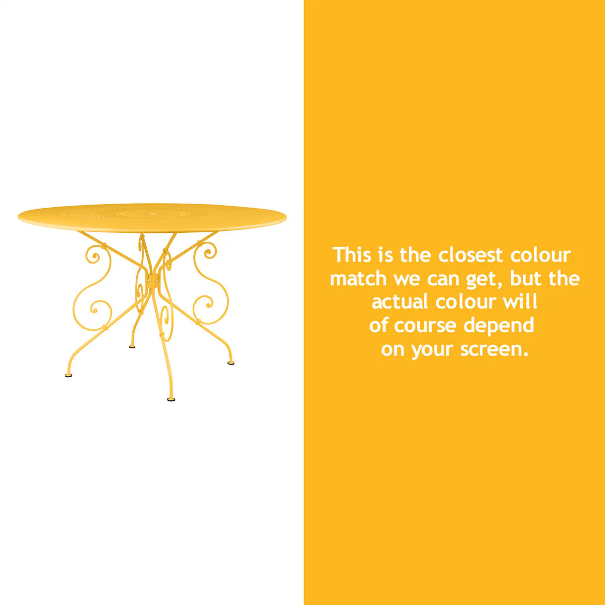 Fermob 1900 Table - 117cm - Image 13