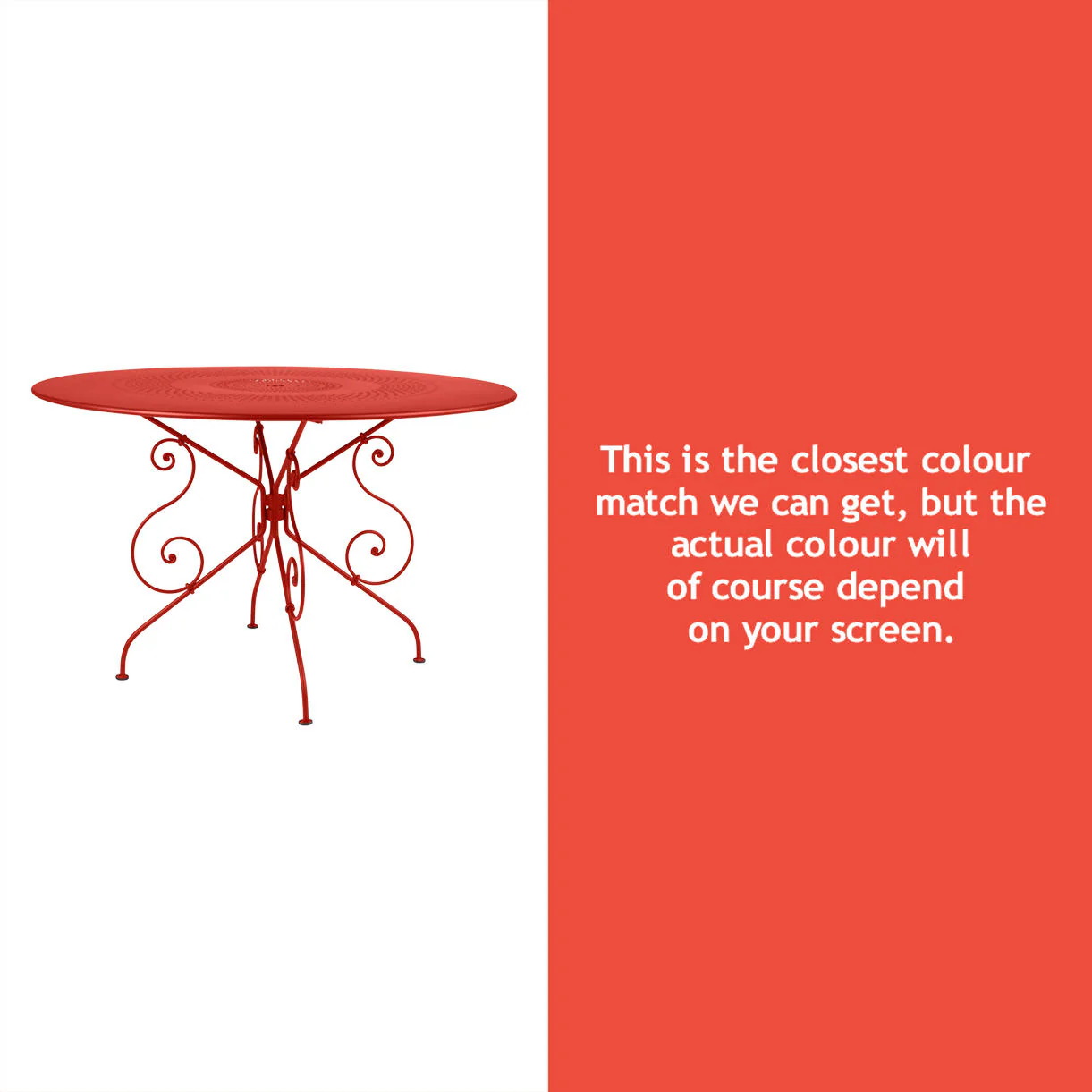 Fermob 1900 Table - 117cm - Image 14