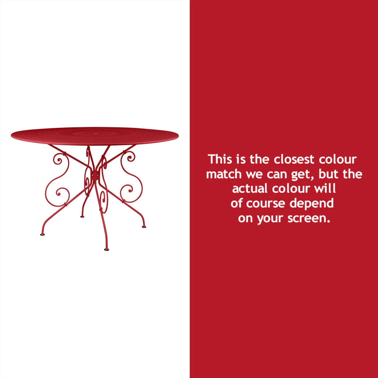 Fermob 1900 Table - 117cm - Image 15