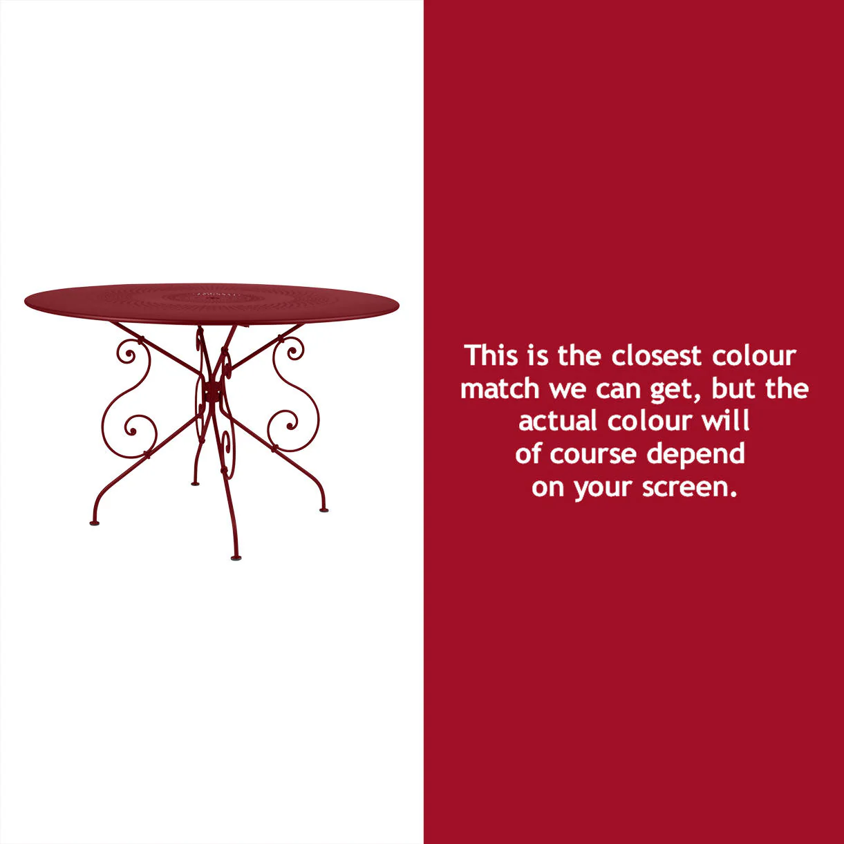 Fermob 1900 Table - 117cm - Image 16